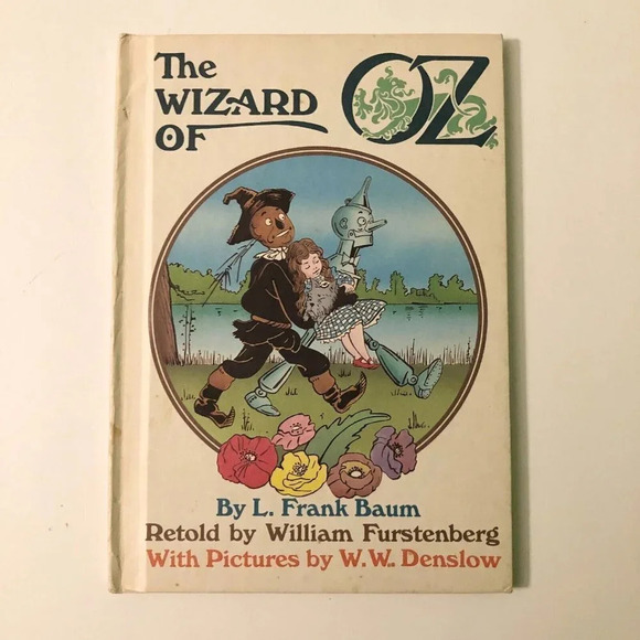 Vintage 1984 The Wizard  Of Oz Retold by William Furstenberg Weekly Reader - Picture 1 of 15